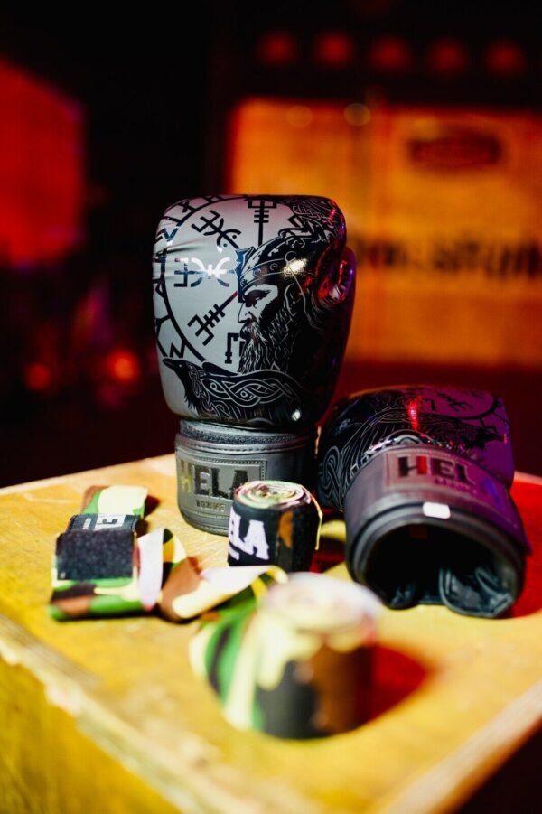 pack de guantes y vends hela boxing